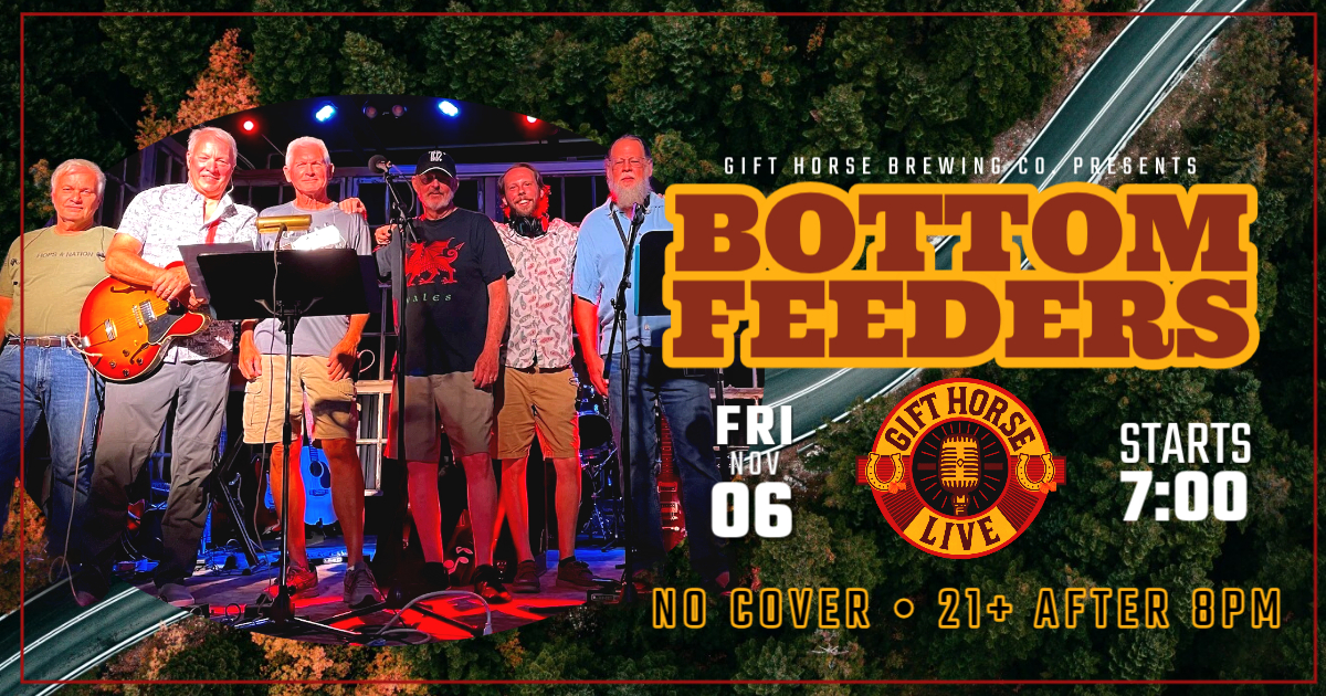 Bottomfeeders November 6th 7PM